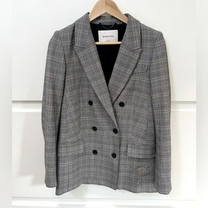 Babaton Samuel Blazer Plaid (sz 2)